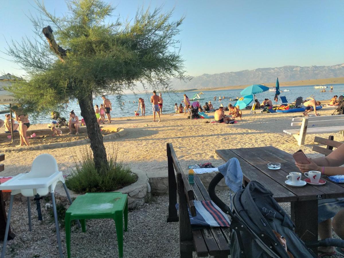 Familien Ferienhaus Vir Croatia 150M Strand Restaurant Einkaufen المظهر الخارجي الصورة